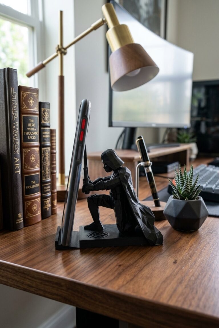 Darth Vader Figürlü Telefon Standı